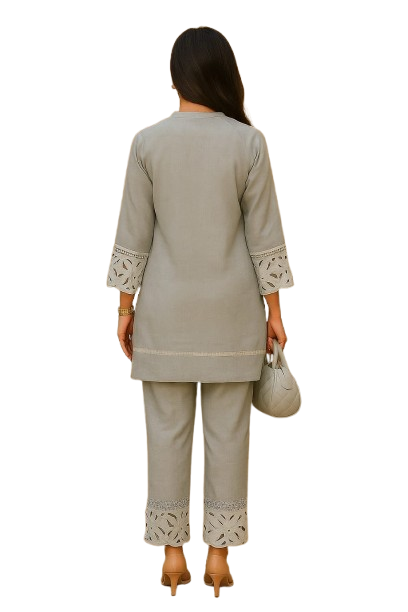 Exquisite Cotton & Linen Mix Co-ord Sets