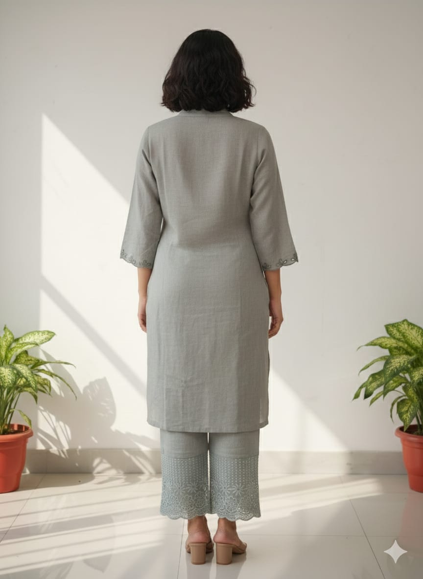 Serenity Bloom Kurta Set