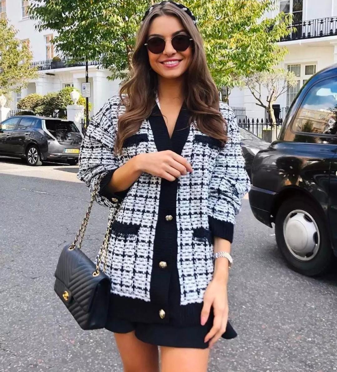 Berlin Luxury Tweed Cardiganš¤