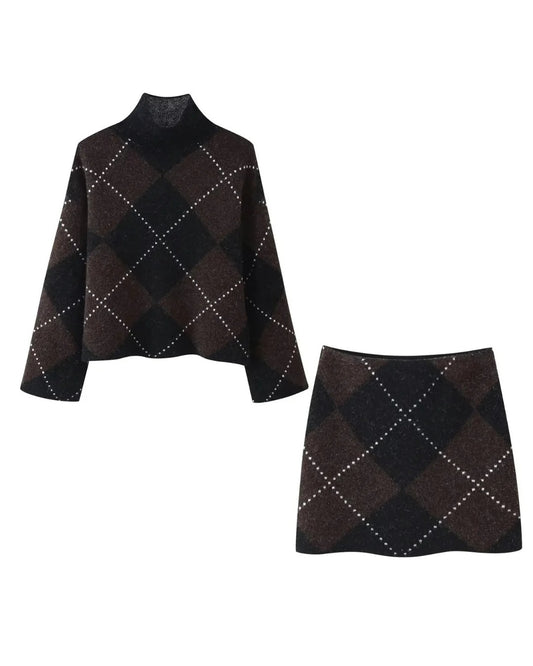 WOOLEN SKIRT TOP