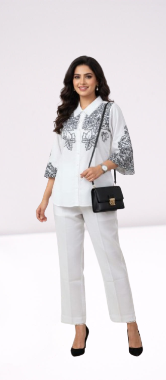 Exquisite Cotton & Linen Mix Co-ord Sets