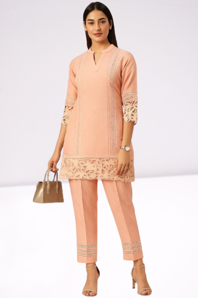 Exquisite Cotton & Linen Mix Co-ord Sets