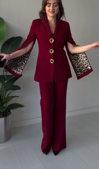 Blazer & Trouser Suit Set