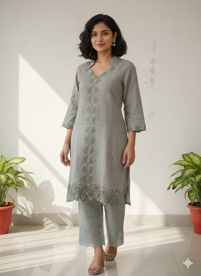 Serenity Bloom Kurta Set