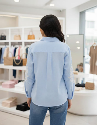 Skyline Embroidered Classic Shirt