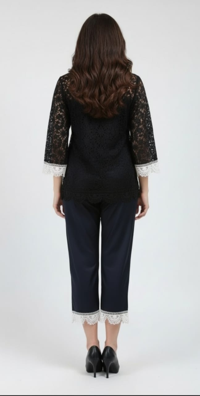 Noir Bloom Co-ord Set