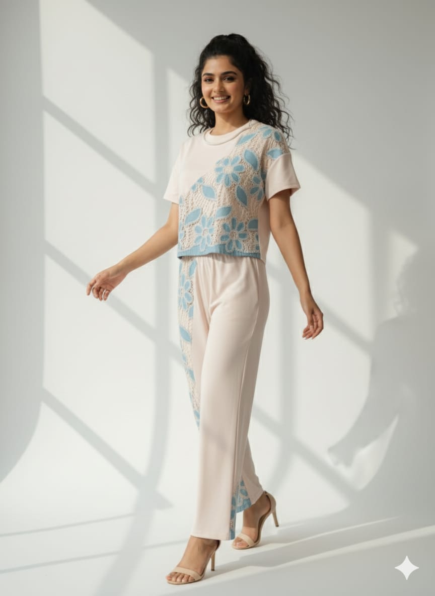 Serene Bloom Co-ord Set