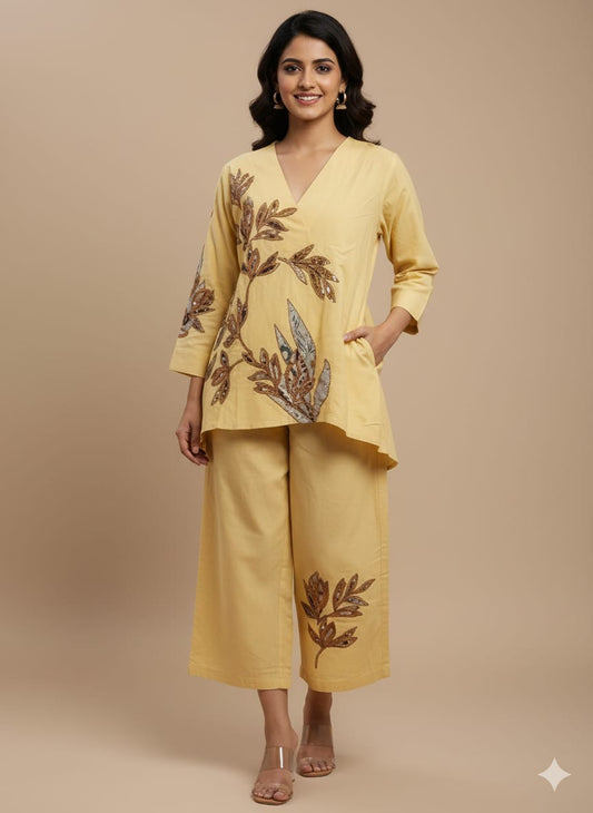 Amber Bloom Co-ord Set