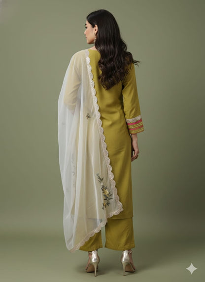 Elara Olive Bloom Set