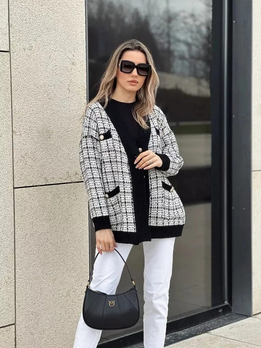 Berlin Luxury Tweed Cardigan🤍