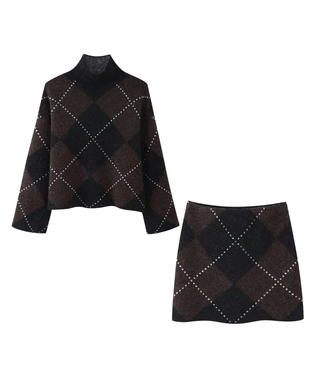 WOOLEN SKIRT TOP