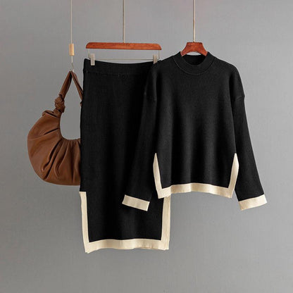 WOOLEN SKIRT SET