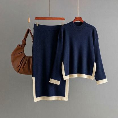 WOOLEN SKIRT SET
